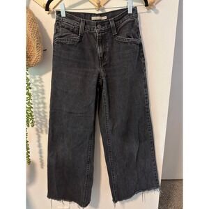 Levi's '94 Baggy Wide Leg Jeans 24 Black